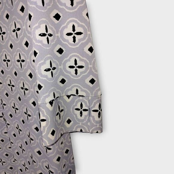 Donna Morgan Womens Dress Sz 6 Grey Jersey Collar Pullover Casual Work Business‎ - Picture 8 of 13